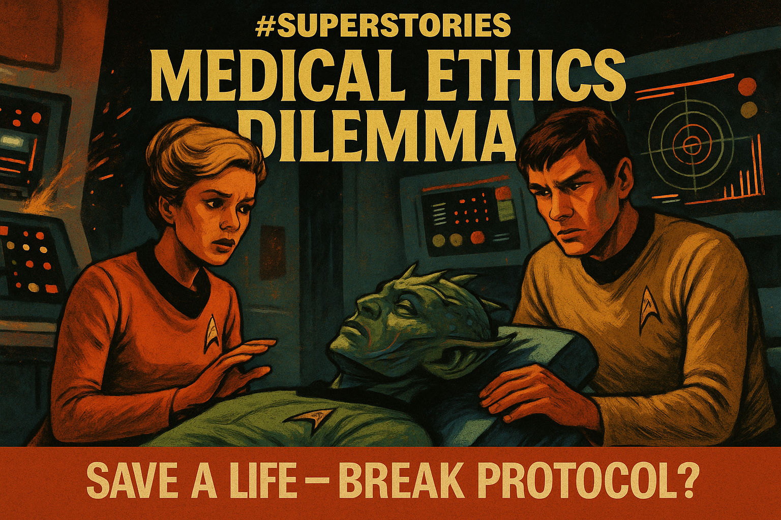 Nurse Chapel in sickbay