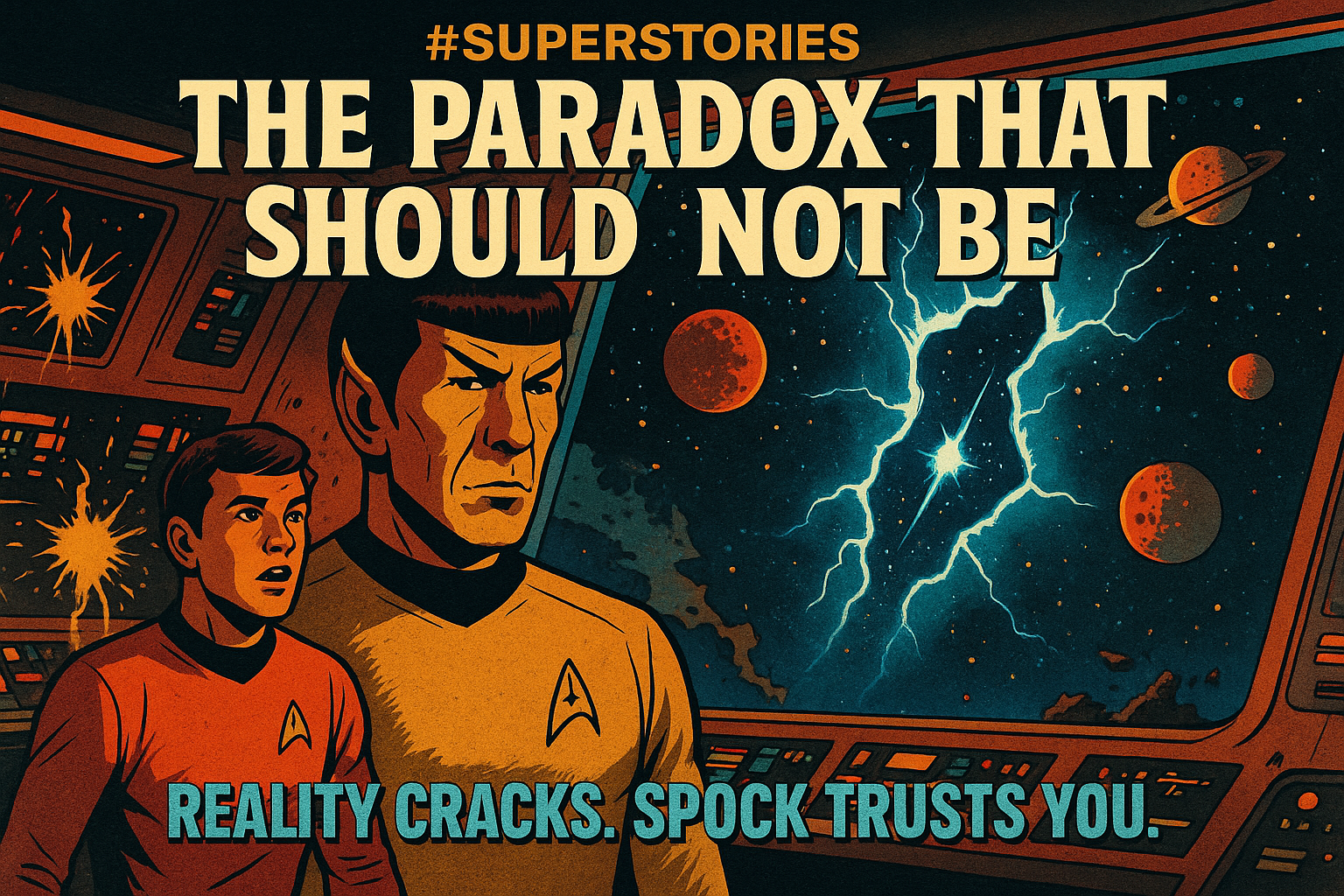 Commander Spock analyzing data